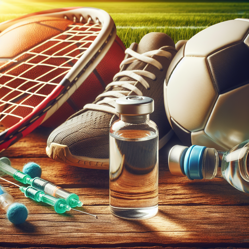 Acqua battericida per iniezioni: un rimedio naturale per gli infortuni sportivi