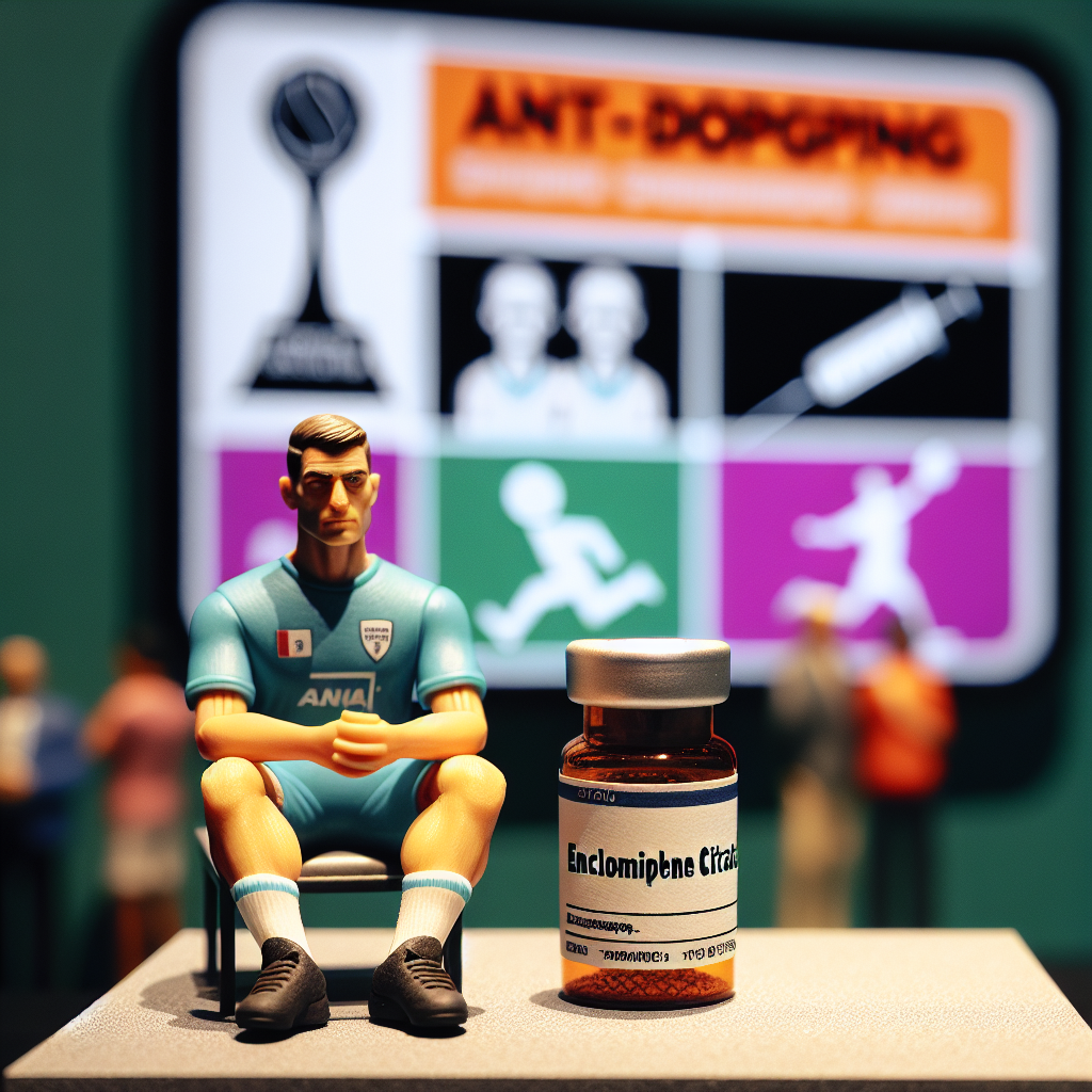 Utilizzo dell'enclomifene citrato nel doping sportivo