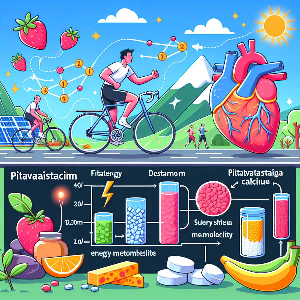 Come la Pitavastatina Calcio influisce sul metabolismo energetico durante l'attività fisica