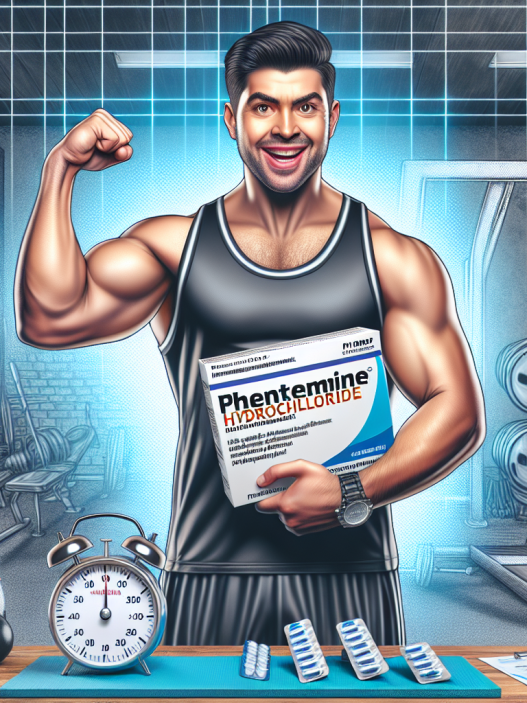 Phentermine Hydrochlorid: un aiuto per la perdita di peso nei professionisti dello sport