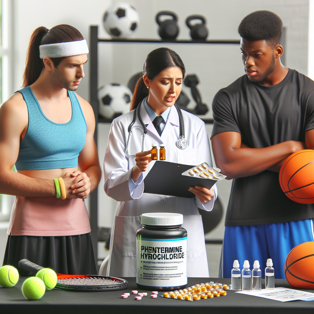Phentermine Hydrochlorid: un aiuto per la perdita di peso nei professionisti dello sport