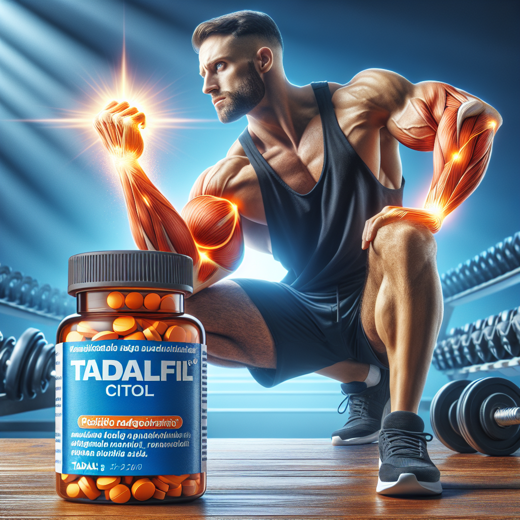 Tadalafil Citrate: un nuovo alleato per il recupero muscolare dopo lo sforzo fisico