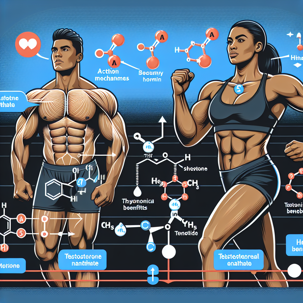 Testosterone enantato: meccanismi d'azione e benefici per gli atleti