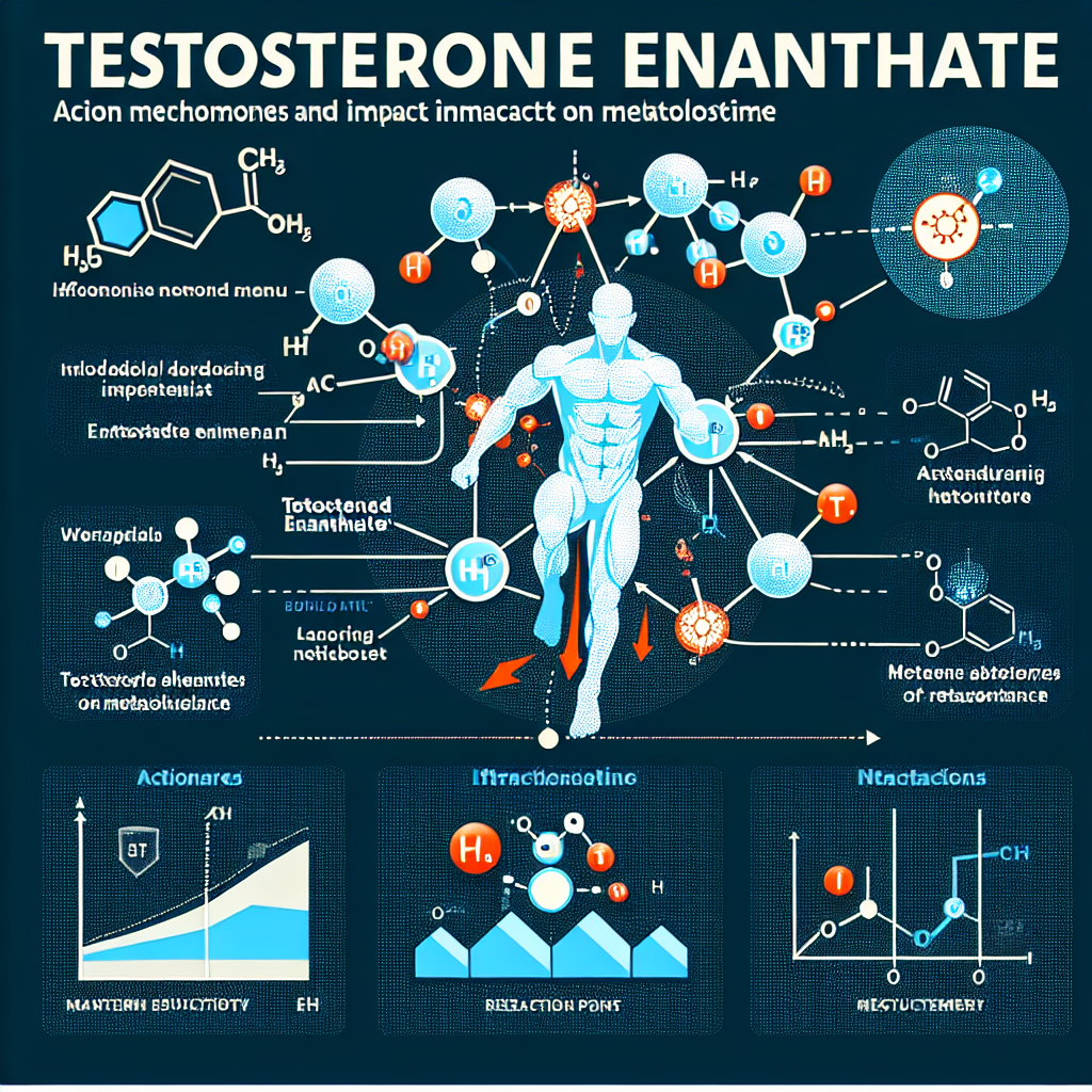 Testosterone enantato: meccanismi d'azione e impatto sul metabolismo