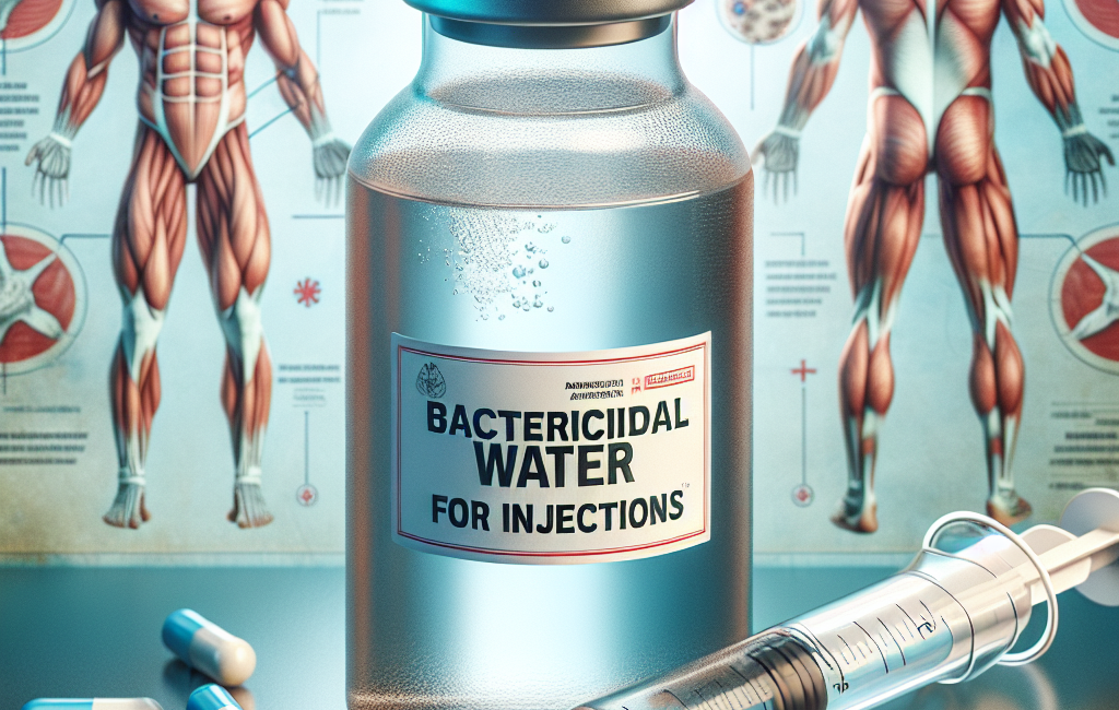 Acqua battericida per iniezioni: un alleato per il recupero muscolare