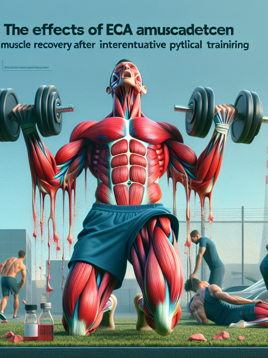 Gli effetti dell'ECA sul recupero muscolare dopo l'allenamento fisico intensivo.